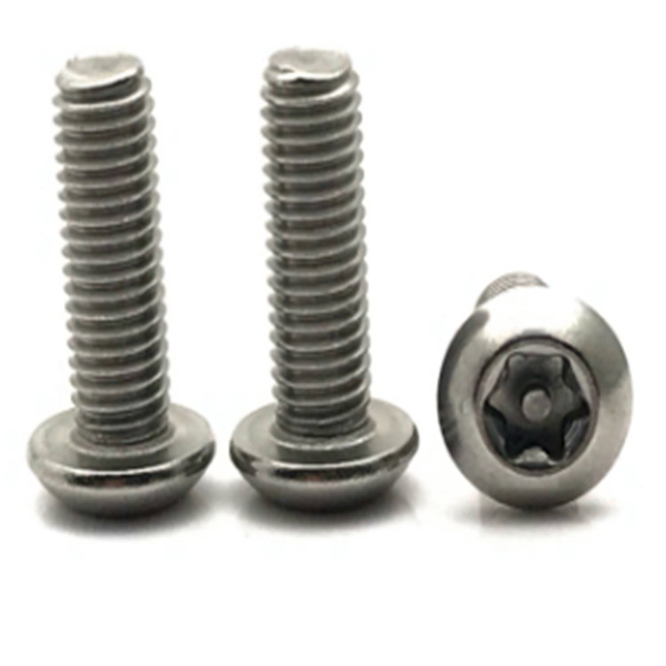 Hot-selgende manipulasjonssikker 6-lobe pin torx pan head sikkerhetsskrue