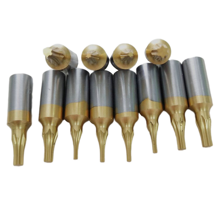 Høykvalitets broaching torx punch for CNC dreiebenk deler