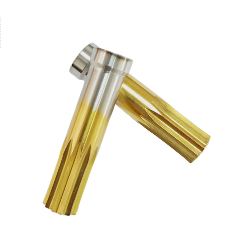 Former Custom Fabrication Services Rette sylindriske evolvente splines Metrisk modul PIN-kode med TIN