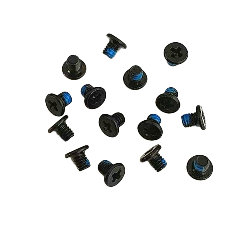 M2X3mm svart stor flathodet kryssskrue for bærbar harddisk