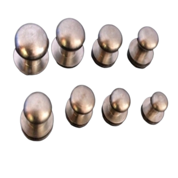 Rustbestandig rustfritt stål Sam Browne studs for lærbelte