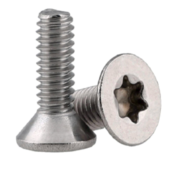 Sort DIN7991 Forsenket hode Torx Micro Small Screw