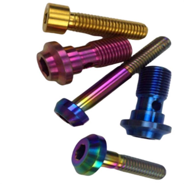 Gr5 Titanium Ti6AL4V bolter skruer fester for motorsykler