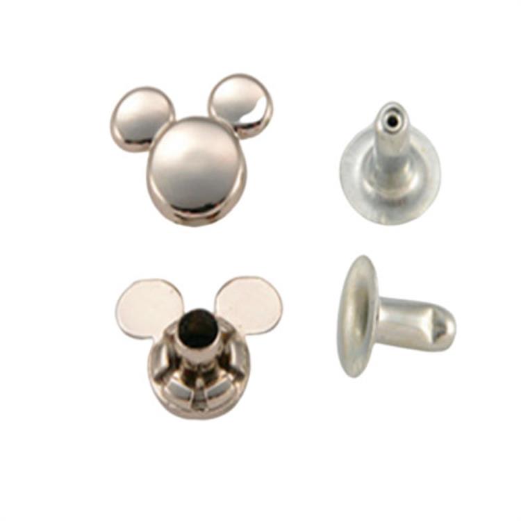 Nytt design tilpasset 12 mm metallnaglehylser for veske