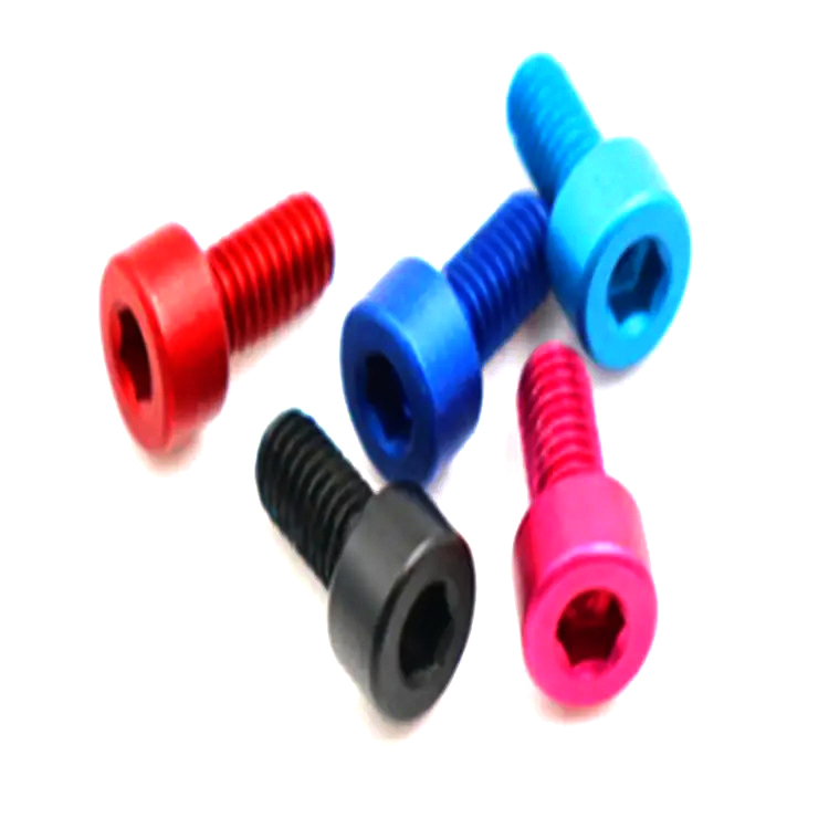 Varme produkter anodisert aluminium med sekskantskrue