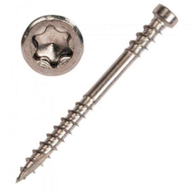 Flathode torx dobbeltgjenger Type 17 kompositt dekkskrue