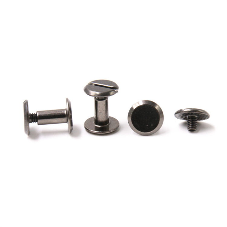 Tilpasset m4 pistol metall hann- og hunnskrue for kontobok