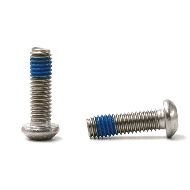 Nye varer knapphode hex hsocket mini mikro skrue med nylon lapp