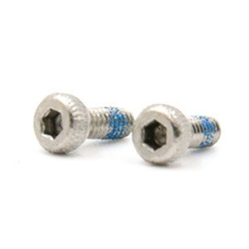 M3X8mm kopphode sekskantskrue med nylonlapp M3X8mm kopphode sekskantskrue med nylonlapp