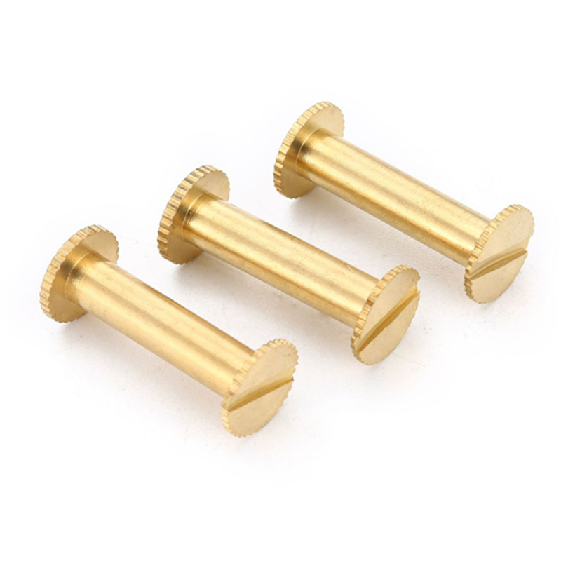Ny design 4mm riflet hode mikro-bindingsskrue for meny Ny design 4mm riflet hode mikro-bindingsskrue for meny