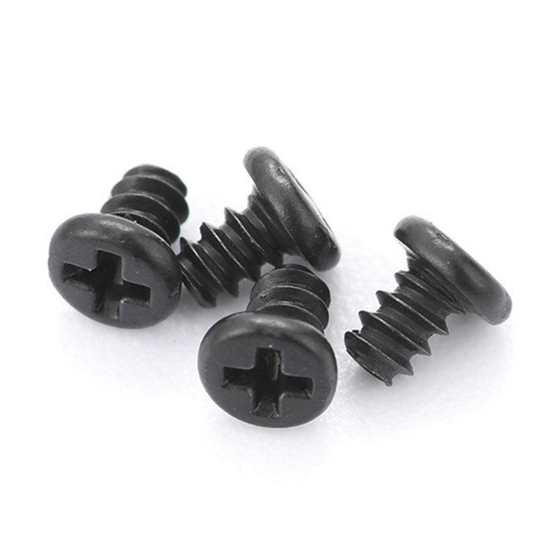 Pannehode Kryss Karbonstål M0.8 M1.0 M1.2 M1.4 M1.7 liten Micro mini skrue