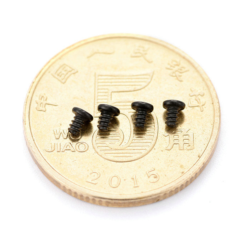 Pannehode Kryss Karbonstål M0.8 M1.0 M1.2 M1.4 M1.7 liten Micro mini skrue Pannehode Kryss Karbonstål M0.8 M1.0 M1.2 M1.4 M1.7 liten Micro mini skrue