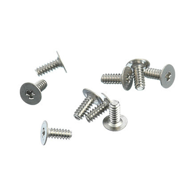 Rustfritt stål M0,8 M1,0 M1,2 M1,4 M1,7 flatt hode Y-formet liten skrue