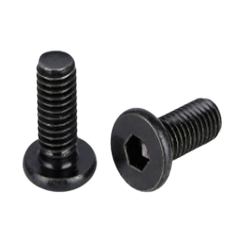 Hot salg svart sinkbelegg m4 hex socket wafer head skrue Hot salg svart sinkbelegg m4 hex socket wafer head skrue